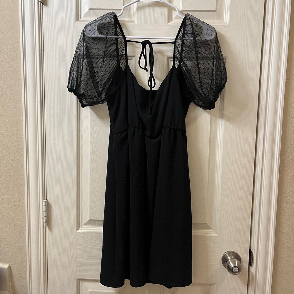 ALTAR’D STATE BLACK MINI DRESS